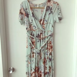 Summer floral dress